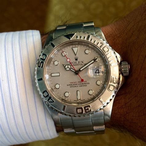 rolex yacht master platinum bezel|Rolex yachtmaster platinum price.